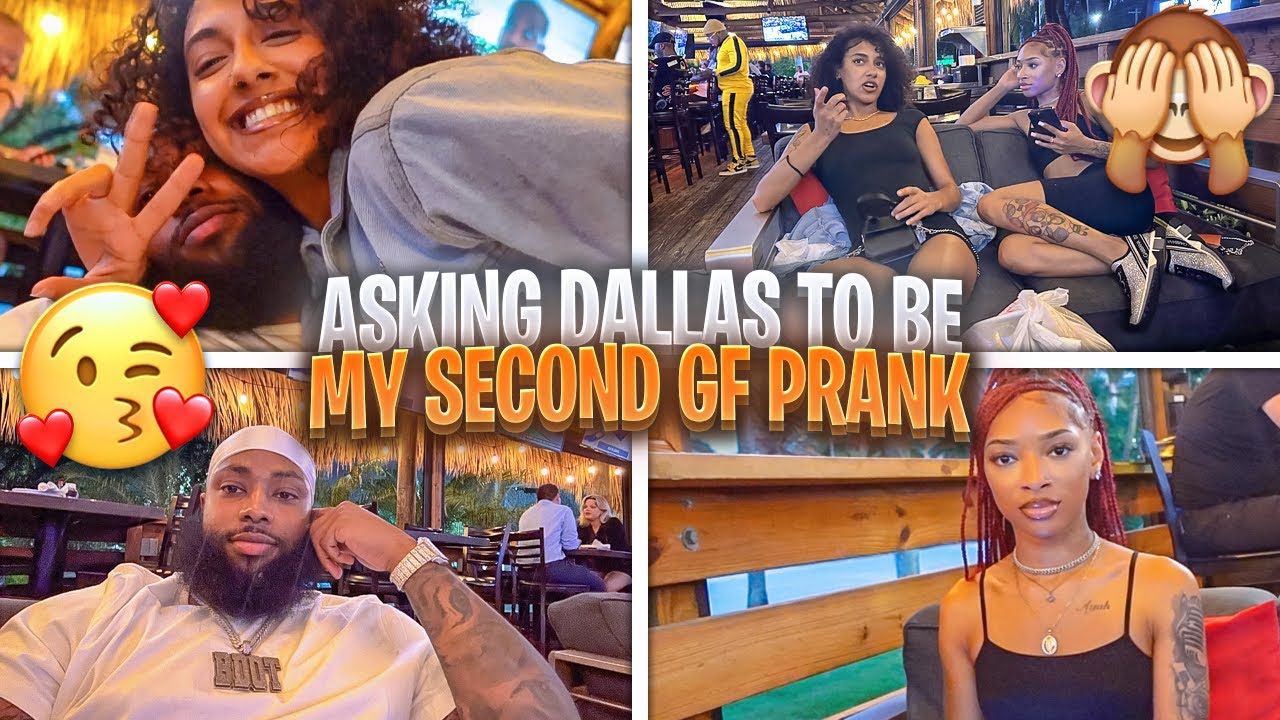 Asking dallas to be my second GF Prank