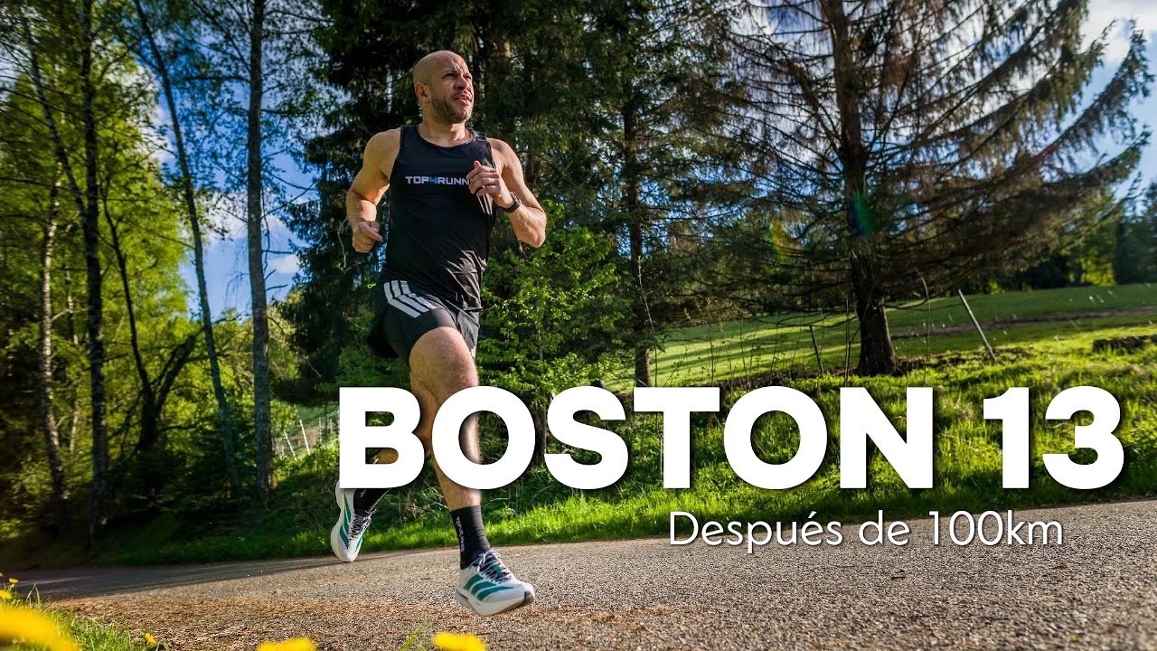 Adidas Boston 13 👟 después de 100km 🔥 !!!