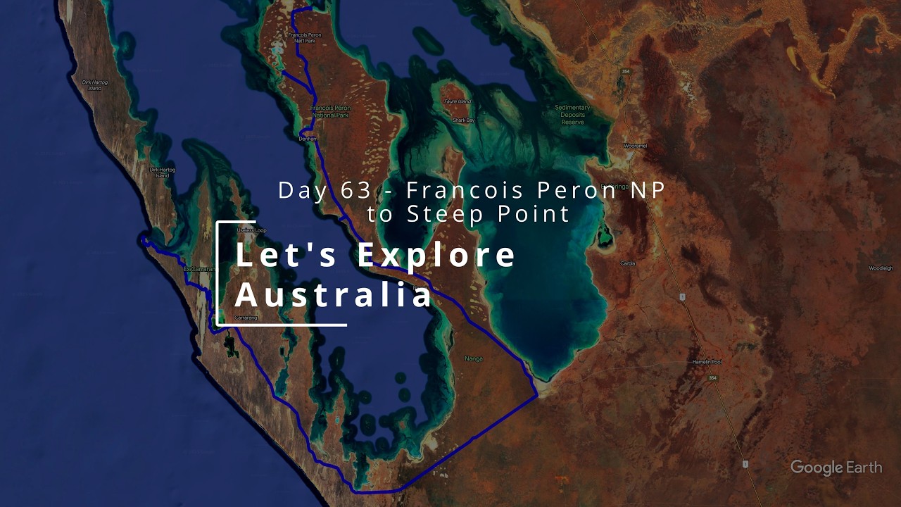 Let's Explore Australia - The Big Lap - Day 063 - Francois Peron to Steep Point