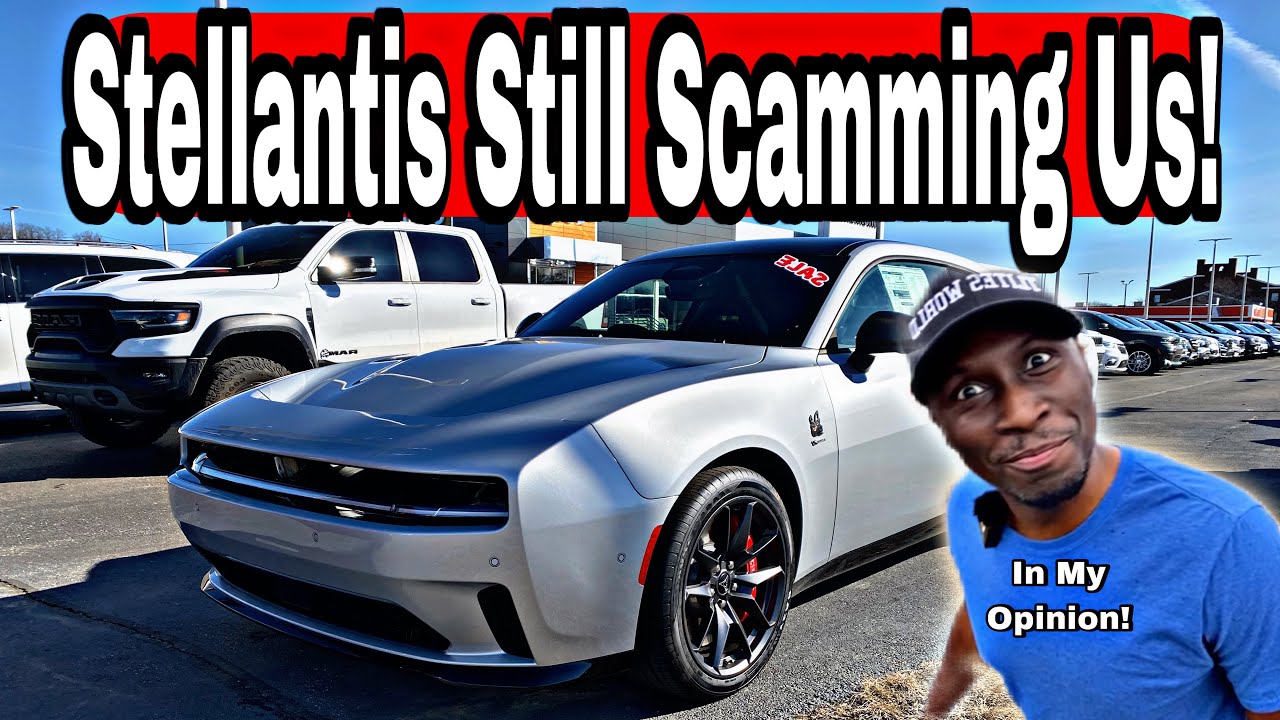 Stellantis AKA Dodge's $90K EV Charger SCAM Will Make Your Blood Boil. This TRASH Is OVERPRICED!
