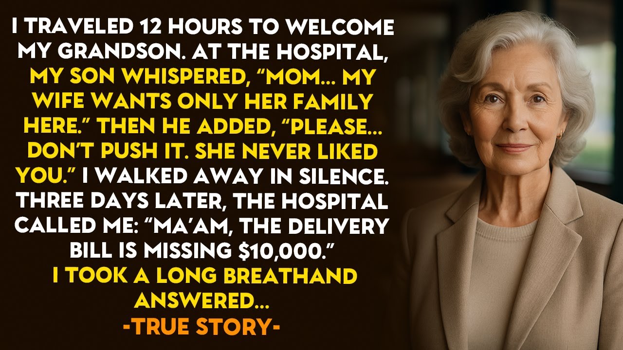 HER TRUE STORY FROM WASHINGTON👵💔 My Son Kicked Me Out at My Grandson’s Birth “She Only Wants Family”