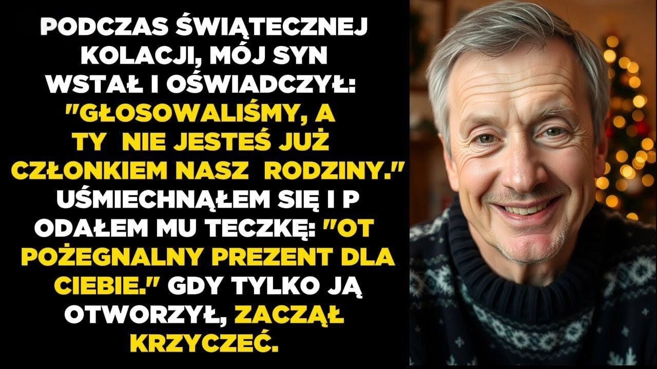 Podczas kolacji wigilijnej mój syn powiedział: 