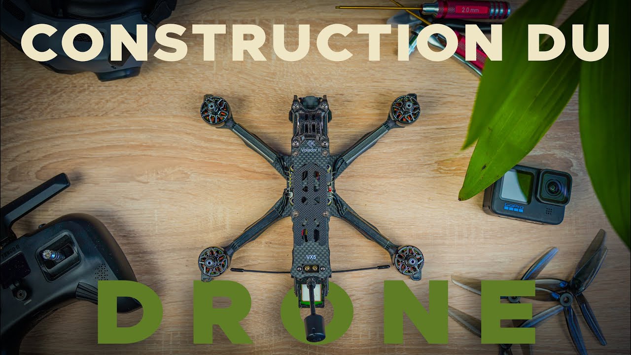 On construit le nouveau drone FPV !! (Fly fish volador vx5 ii) (Partie 2/3)