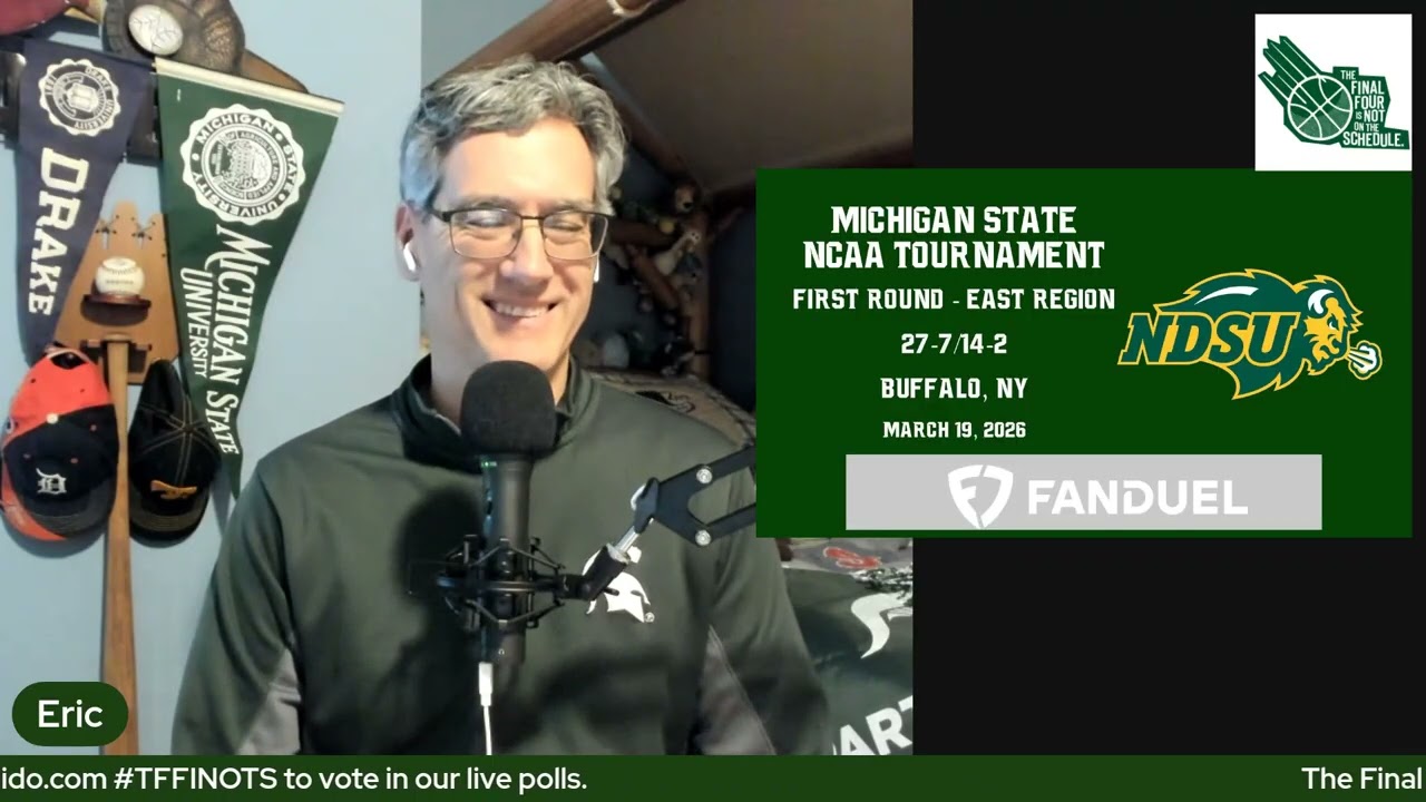 Michigan State Readies for North Dakota State in First Round of the NCAAs