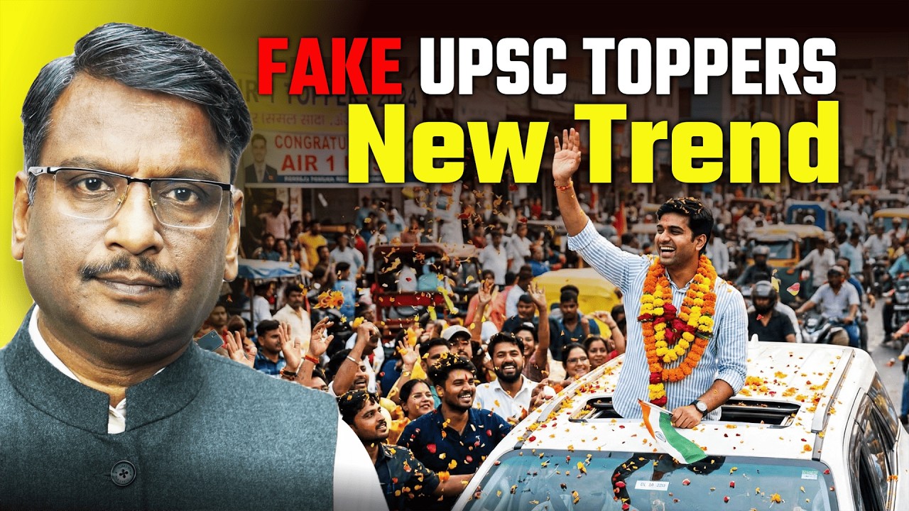 Fake UPSC Toppers EXPOSED | The Truth About Success in India | Vijender Masijeevi