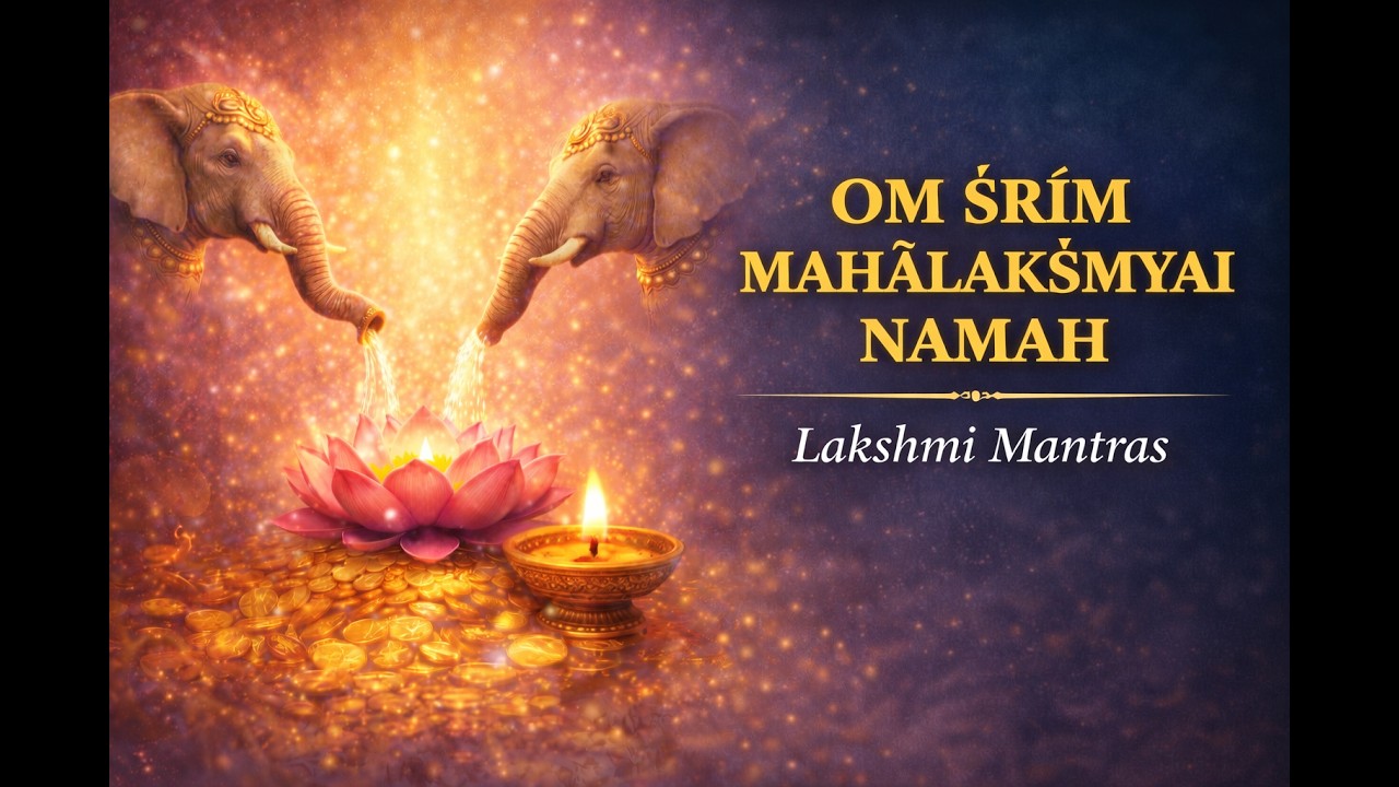 Om Shreem Mahalakshmiyei Namah | Laxmi Mantras | 9 Mins
