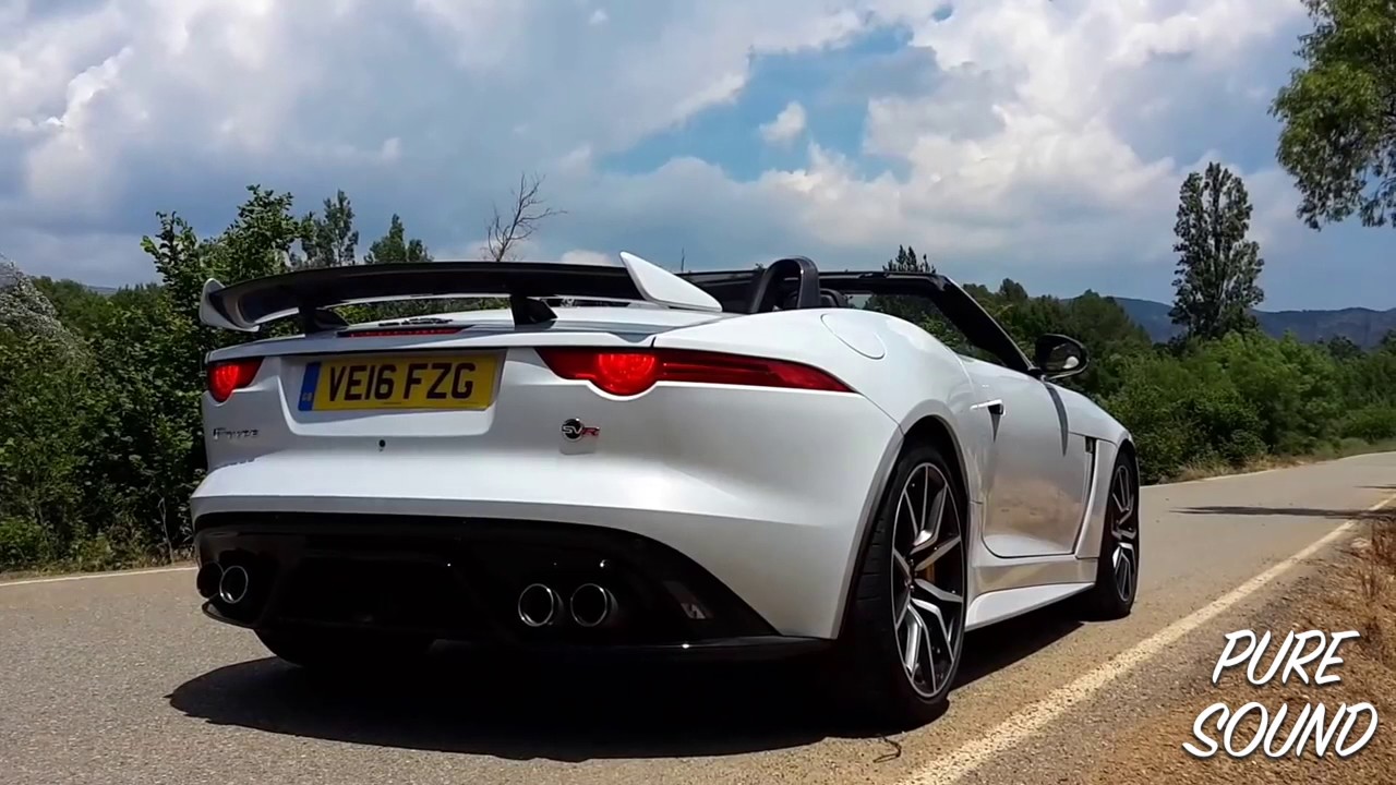 PURESOUND: Insane Jaguar F-Type SVR Exhaust Sound Compilation!