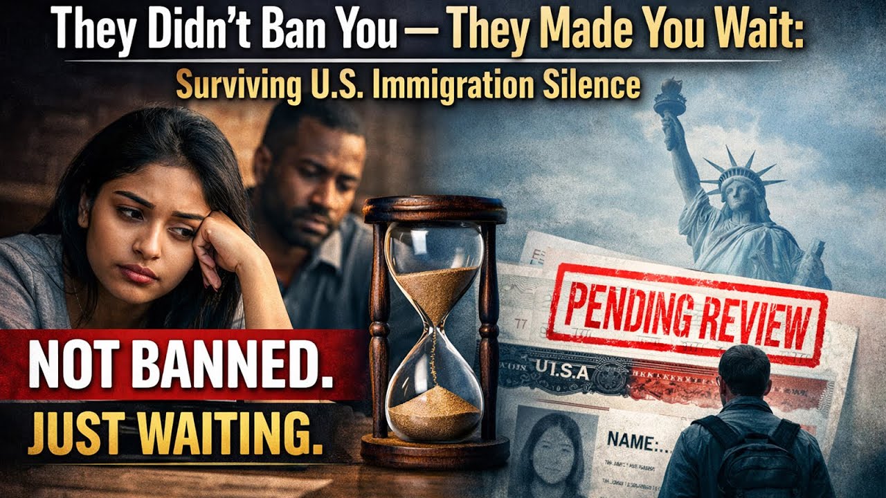 They Didn’t Ban You — They Made You Wait: Surviving U.S. Immigration Silence