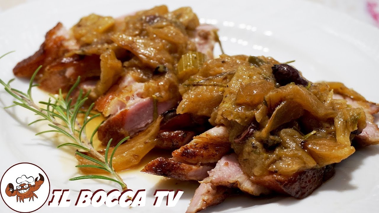 631 - Pancetta di maiale con finocchi al forno..direttamente da Livorno (secondo invernale sfizioso)