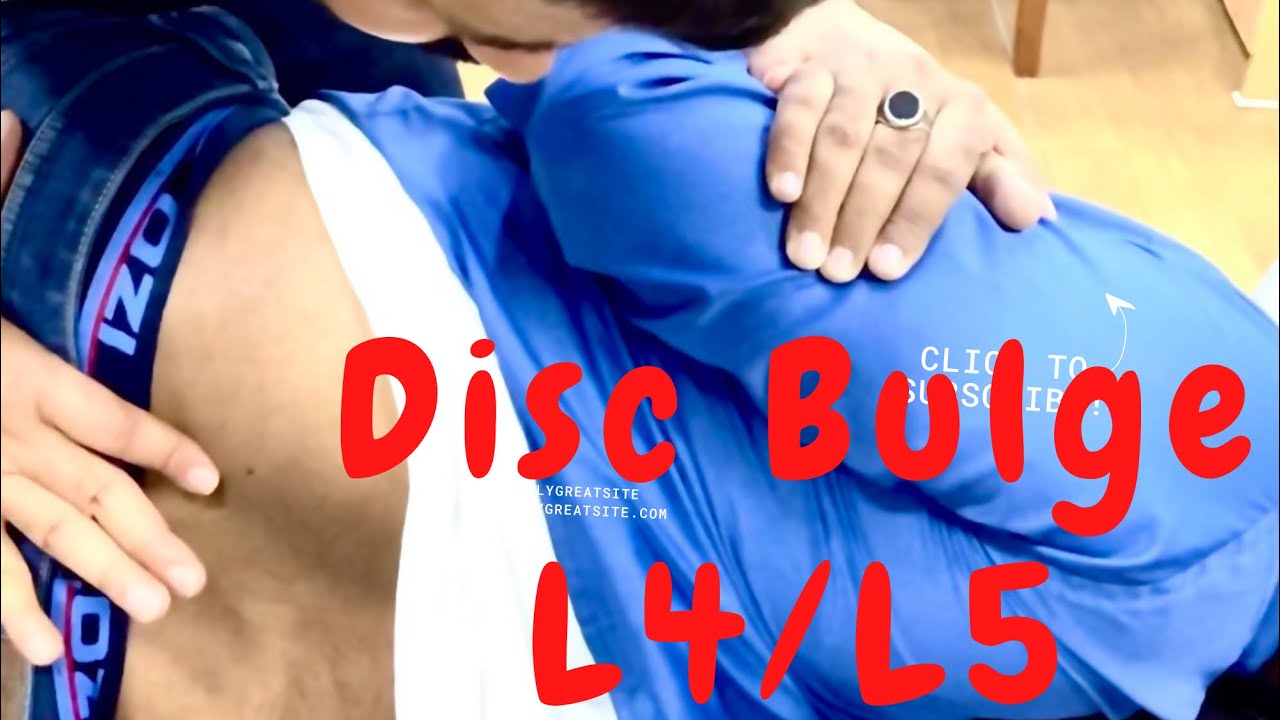 #L4/L5 disc bulge #chiropractor in delhi / Noida by dr.Asif naqvi