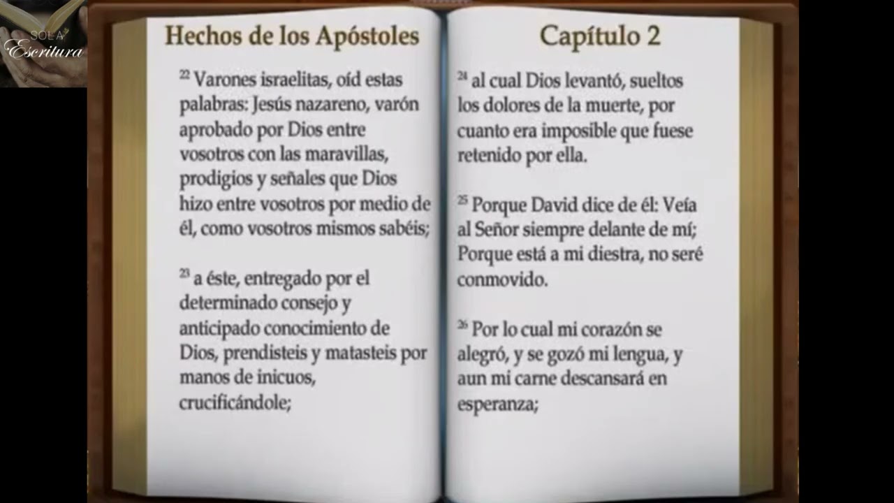 📖HECHOS DE LOS APÓSTOLES    (La Biblia Para Escuchar y Leer)
