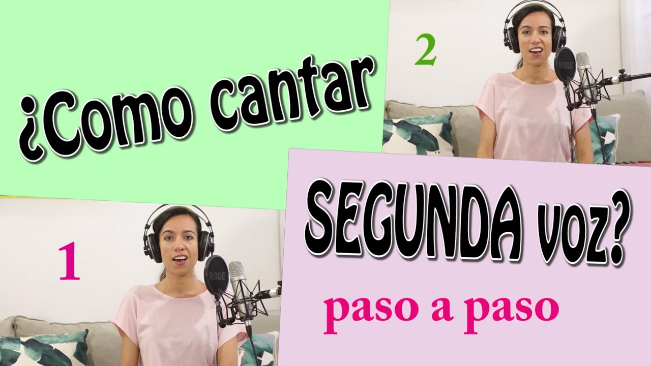 ¿Cómo cantar BIEN la SEGUNDA VOZ? 🎵 COMO cantar ARMONIA, Clases de Canto desde CERO. Lección 25