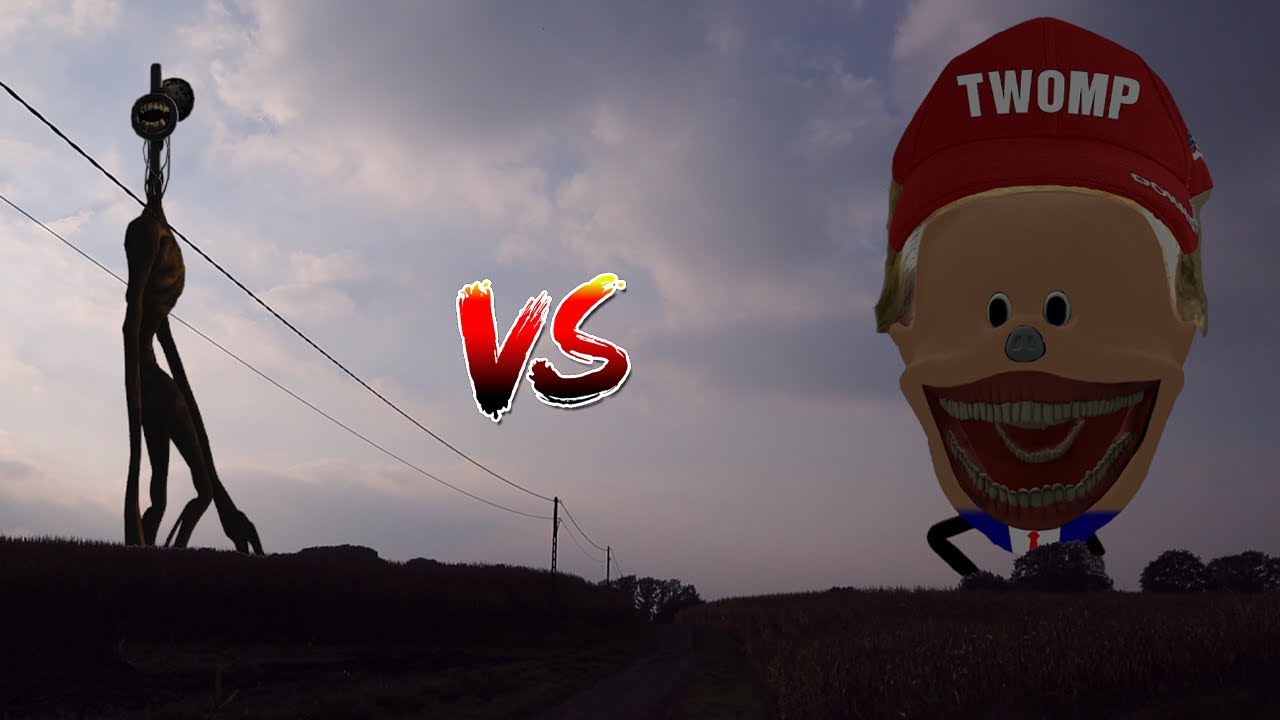 Downald Twomp VS Siren Head
