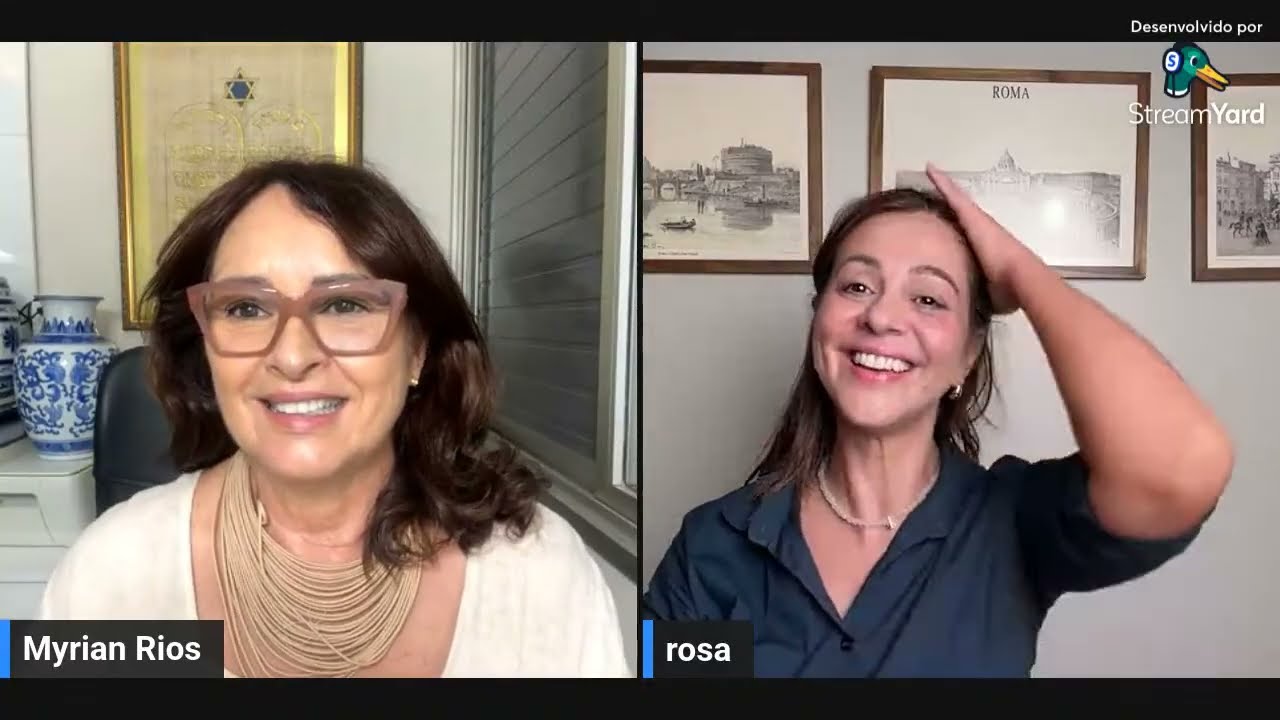 AS PEDRAS PARA O FINAL DOS TEMPOS!! Myrian Rios & Rosa Sartori