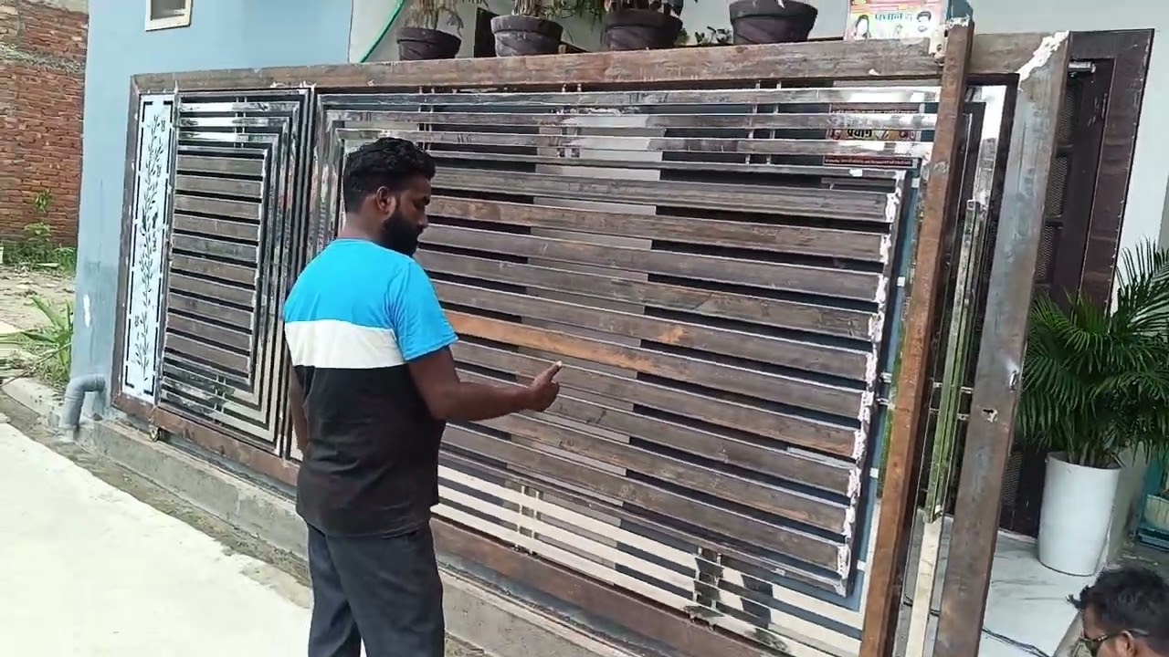 Loha Steel mix sliding gate part 2