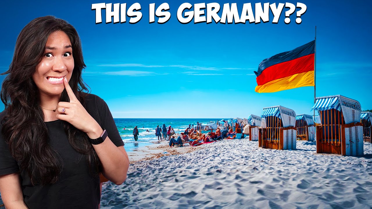 American Wife’s First Time Seeing GERMAN BEACHES! 🇩🇪 (North German Food, Ostsee, Lübeck)