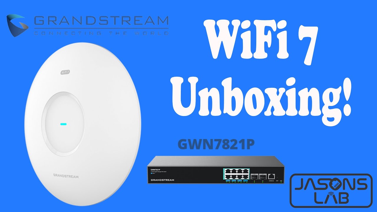 НОВИНКА — Grandstream GWN7670 WiFi 7 точек доступа: распаковка и настройка! @GrandstreamNetworks