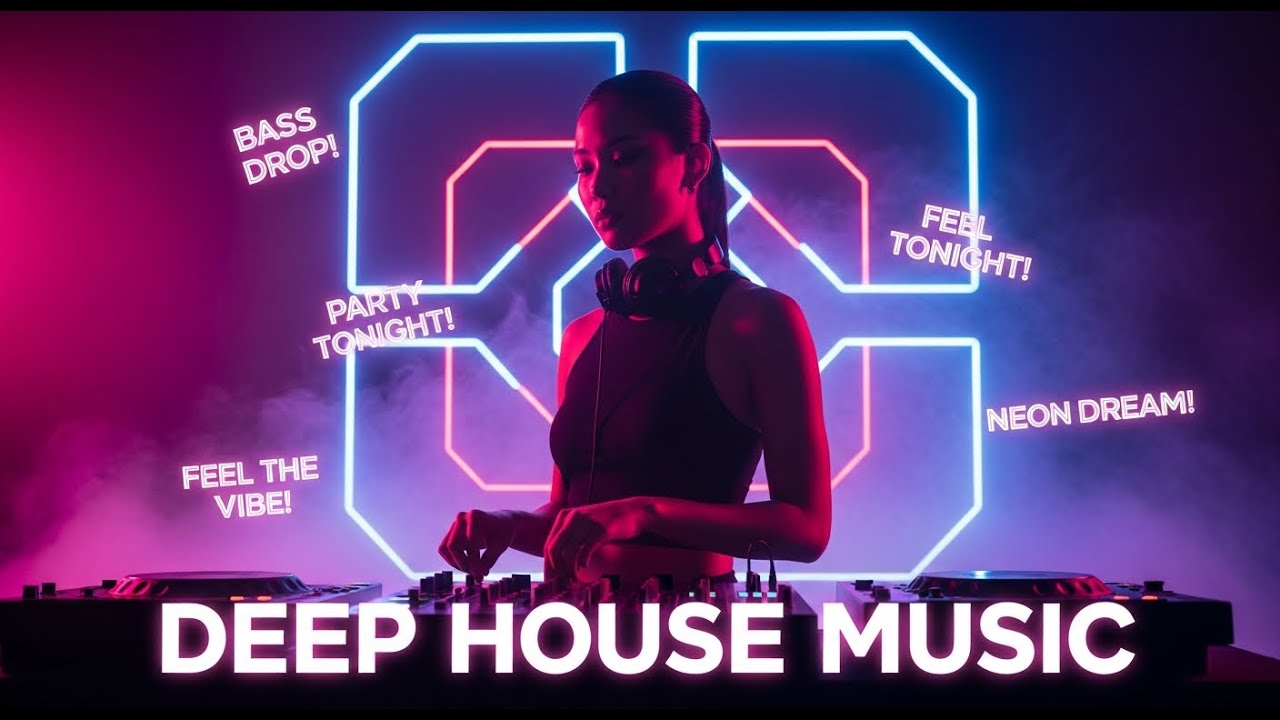 Deep House Vibes for Moonlit Streets 🌙 Flowing Bass and City Mood