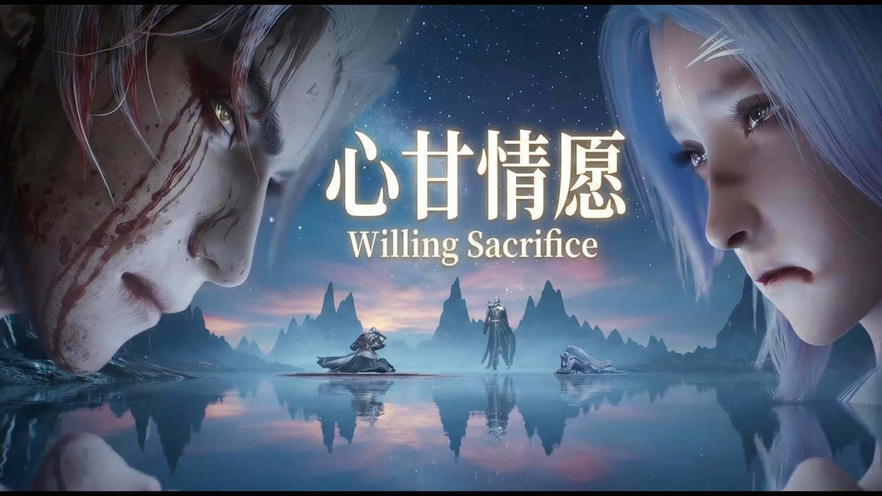 《心甘情愿》 Willing Sacrifice (動態歌詞, Lyrics)