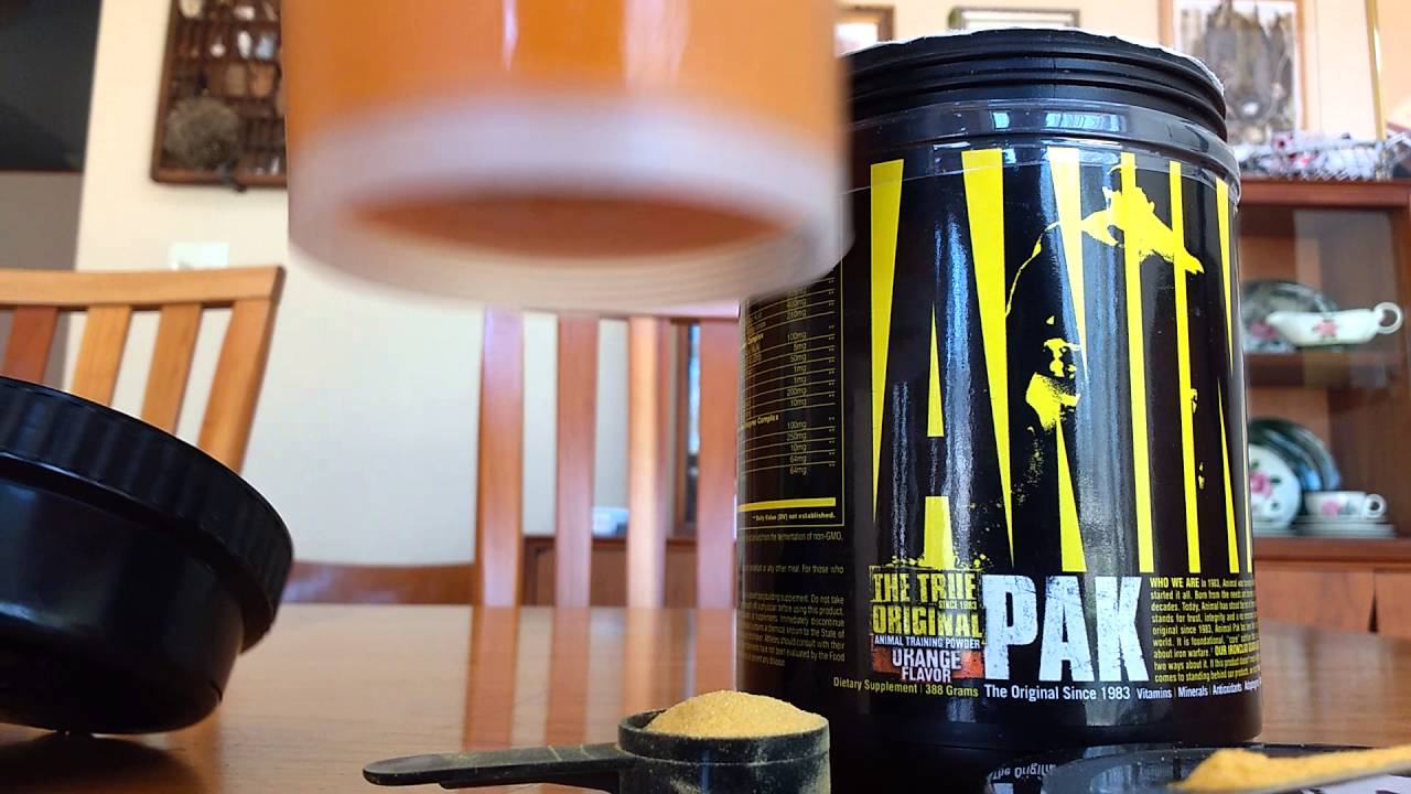 NEW PRODUCT 4/17/2016 Animal Pak Powder Universal Pack Multi Vitamin
