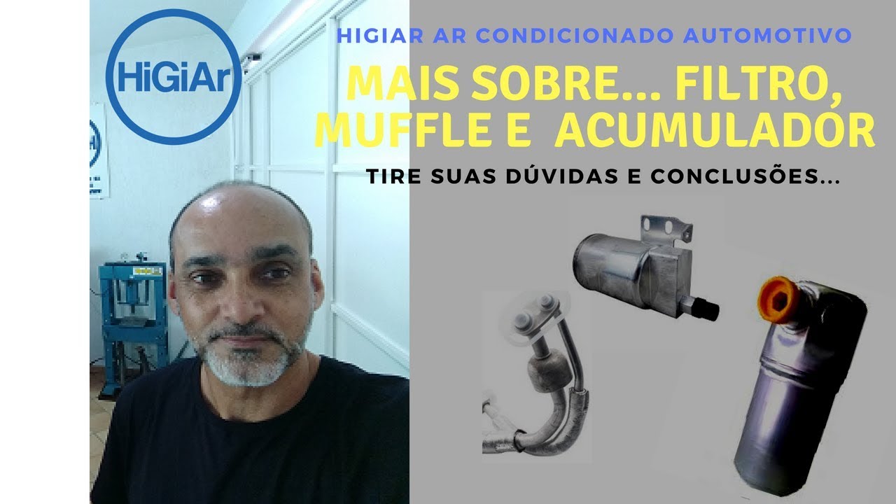 Acumulador de Liquido, Filtro ou Muffle no Ar Condicionado Automotivo ? Parte3
