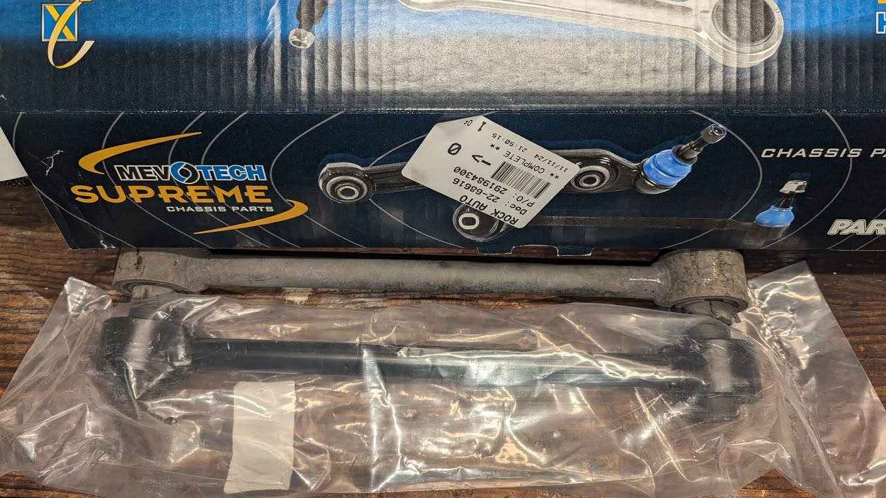 Replacing the rear trailing arm and rear lower arm on our million mile 2003 Honda Accord