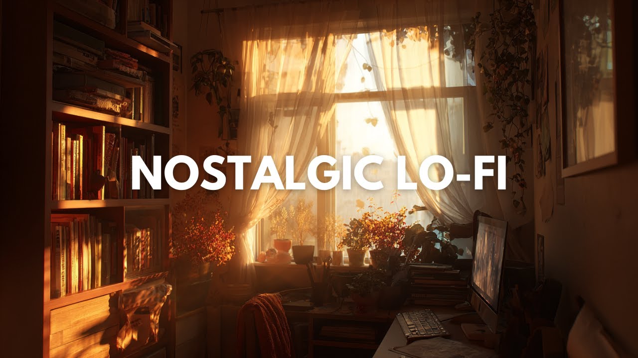 POV: Thinking About the Past at Sunset 🌅 | Cozy Nostalgic Lofi Music