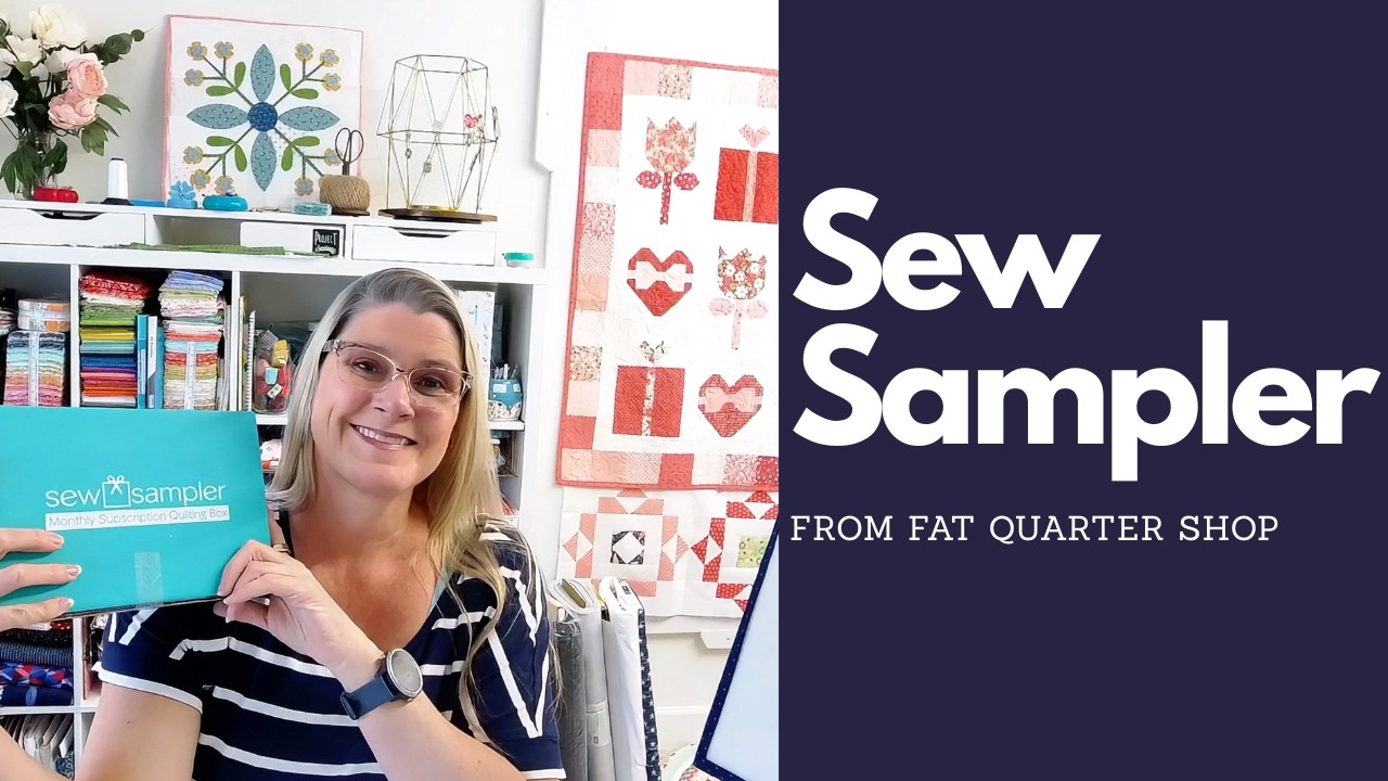 Набор для шитья Fat Quarter Shop Sew Sampler 2026 отлично подходит для начинающих мастеров квилти...