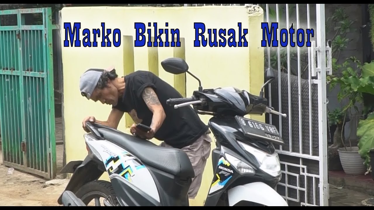 Marko Bikin Rusak Motor