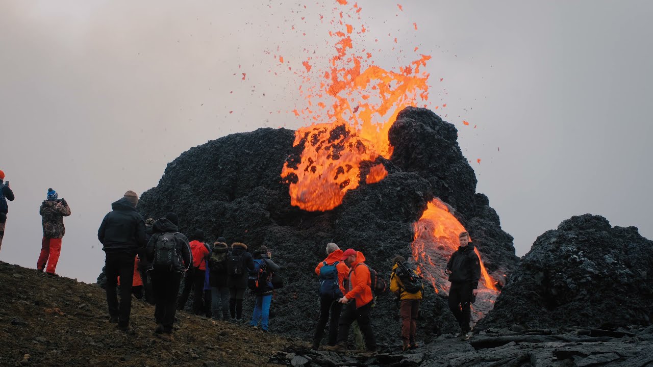 Icelandic Volcano first 30 hours - Fagradalsfjall 2021