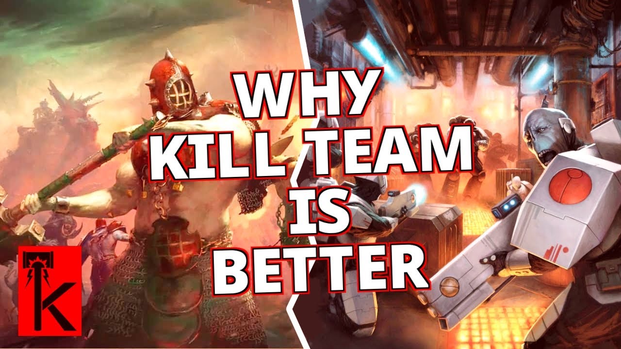 WHY KILL TEAM IS BETTER THAN WARCRY - Warhammer: Age of Sigmar / 40K