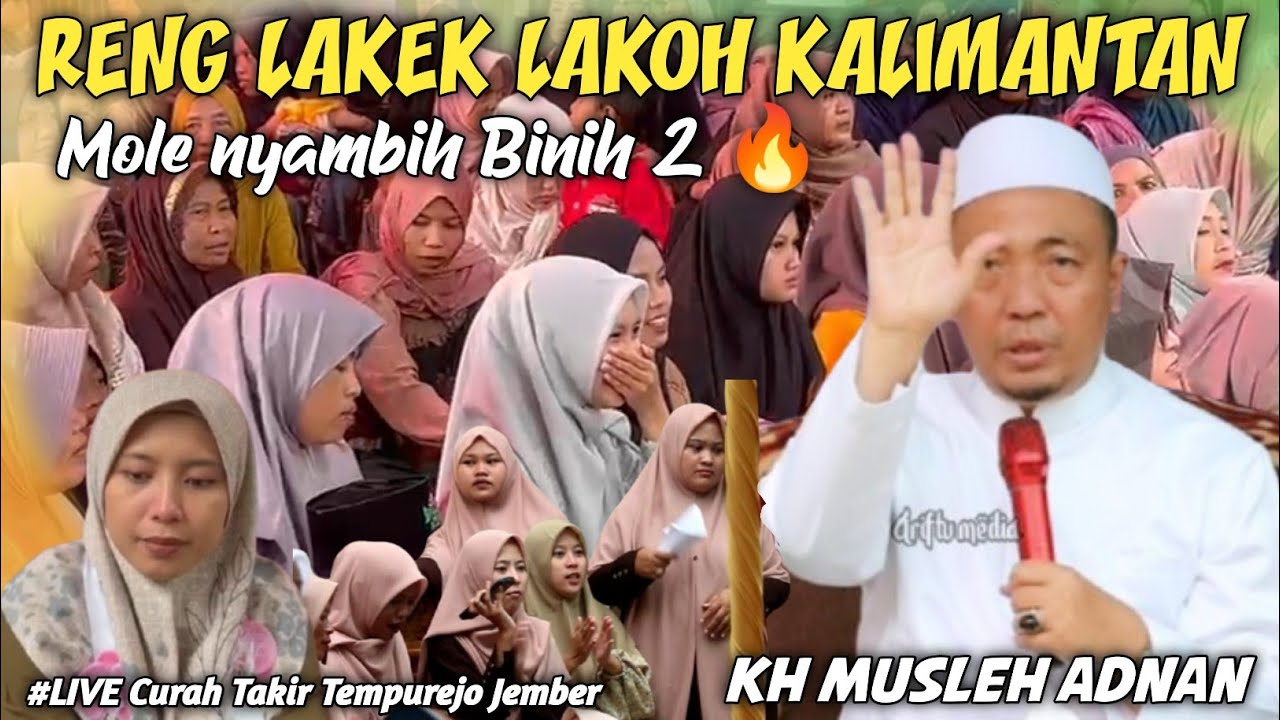 Ceramah Paling Lucu & Viral Hari ini | KH Musleh Adnan terbaru 2026 / Live Curah Takir Tempurejo