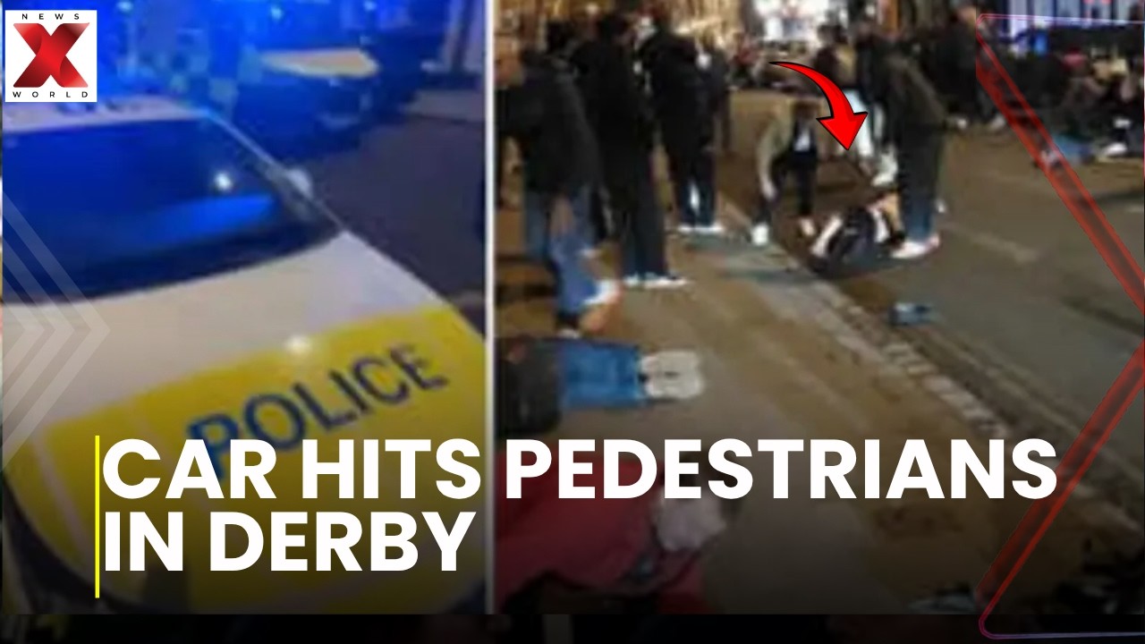 UK Car Accident: Car Hits Pedestrians In Derby Suspect Arrested | NewsX World