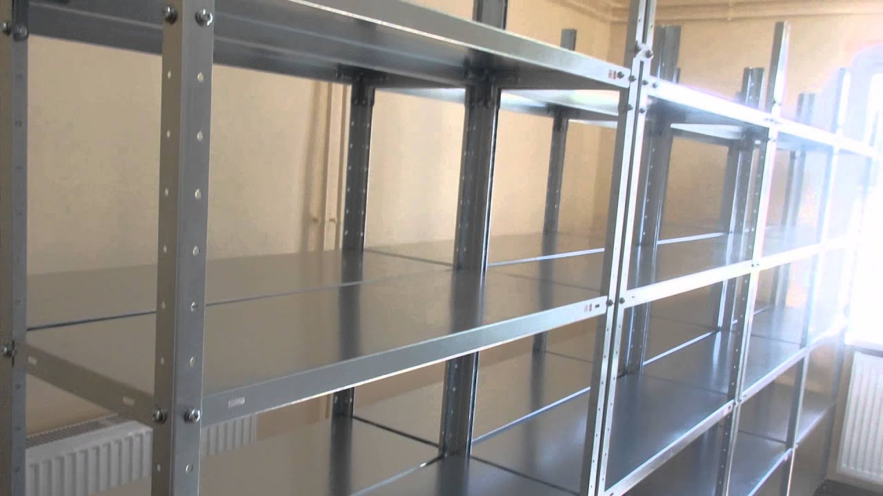 Regały do archiwum, regały metalowe magazynowe - realizacja Międzyrzecz