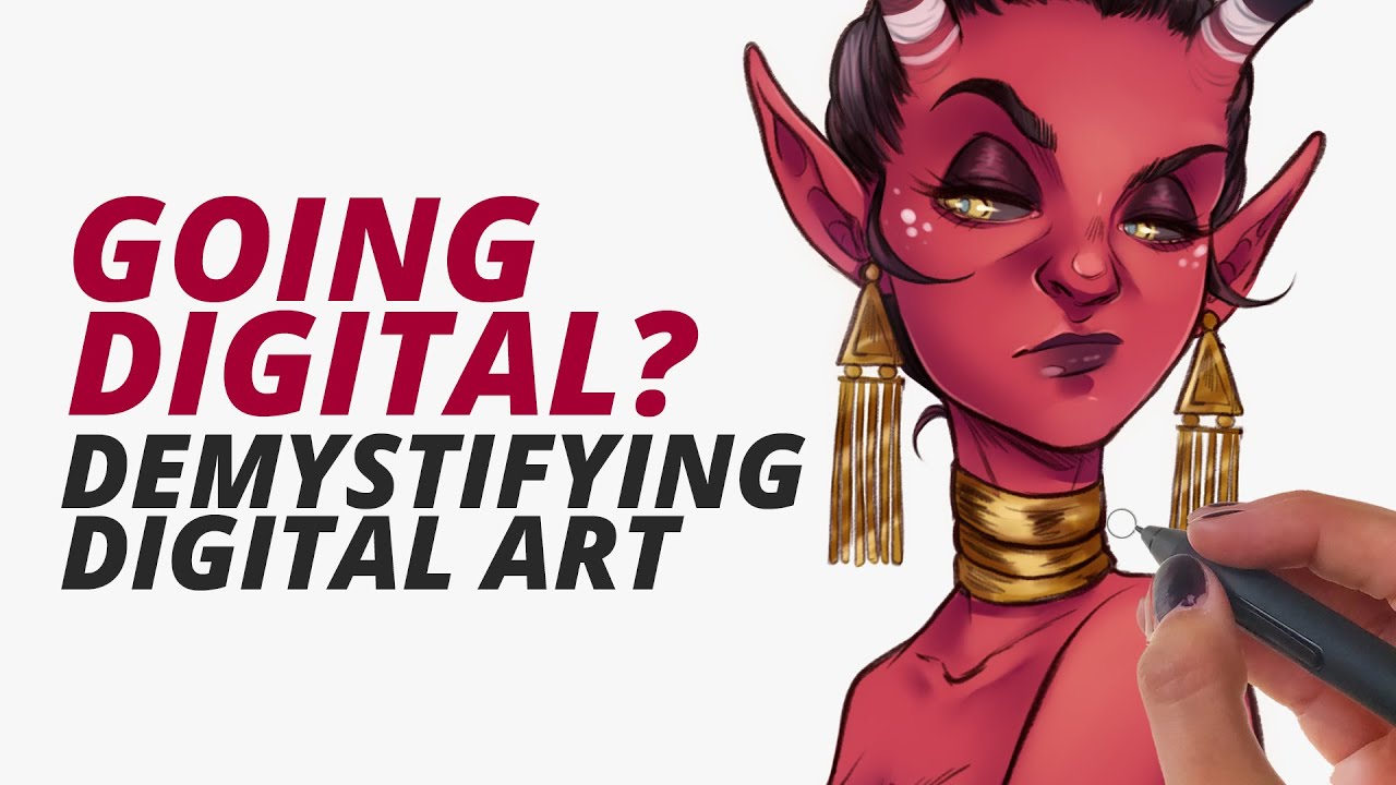 Tips for GOING DIGITAL 🖥️ Demystifying Digital Art