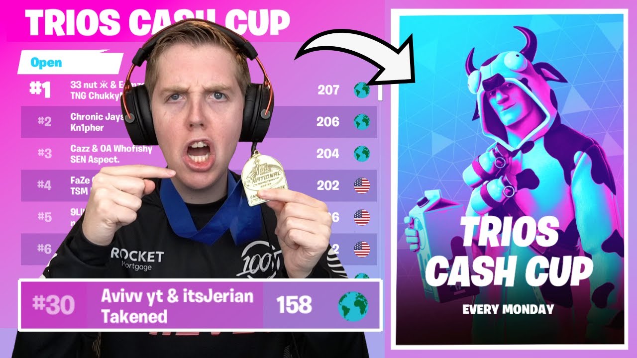 I Competed In The FIRST Cash Cup Of Season 7! (WE POPPED OFF)