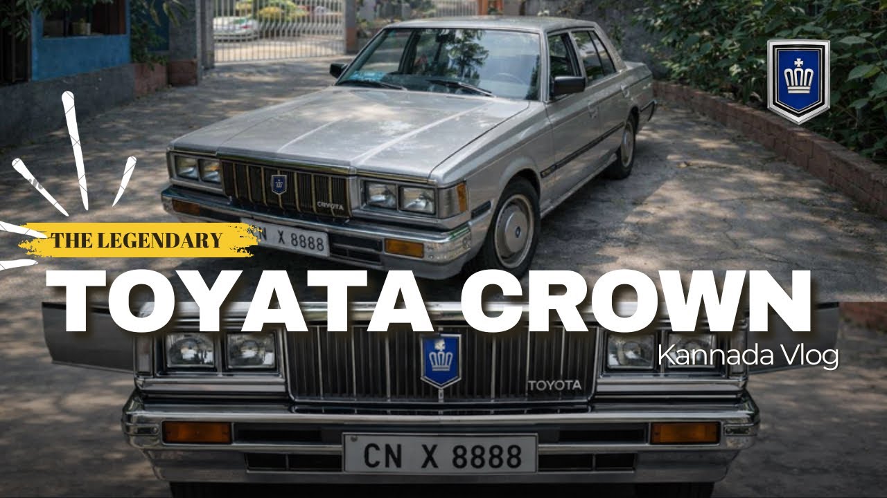 TOYOTA CROWN👑 1981 || kannada vlog ||