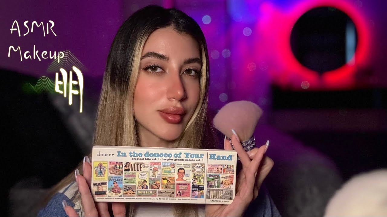 Persian ASMR/ آرامش و میکاپ با نازنین💙