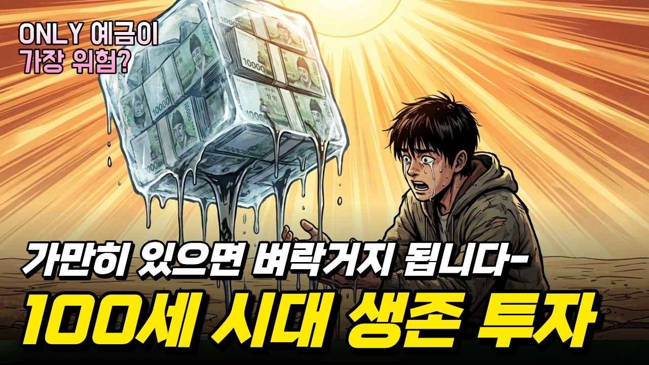 100세 시대, 가만히 있으면 벼락거지 됩니다 (feat. 생존 투자)