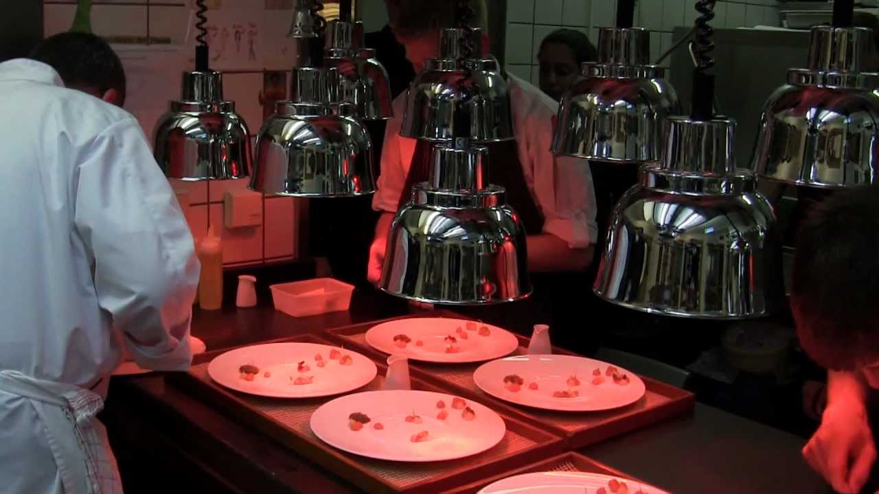 Service at 3 Michelin star Victor's Gourmet-Restaurant Schloss Berg