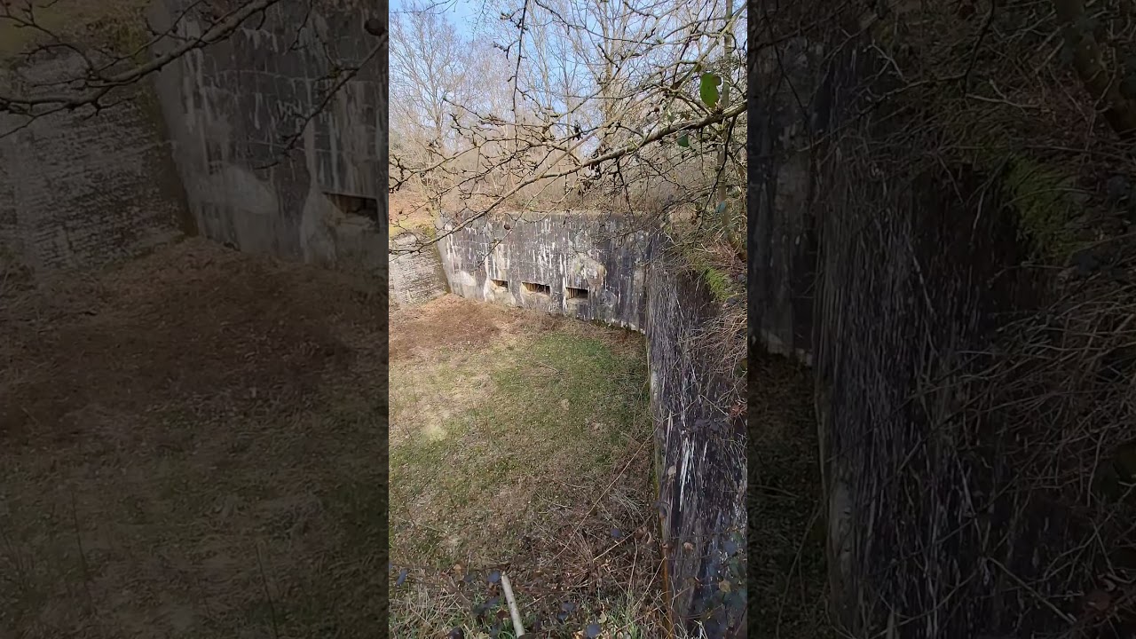Kontereskarpe III des Forts Tancremont.