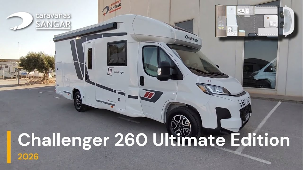 2026 Challenger 260 Ultimate Edition 🚐✨ - DESCUBRELA EN CARAVANAS SANGAR