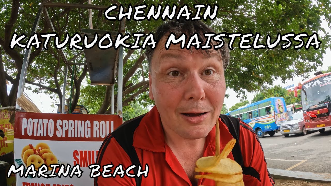 Intialaista soodaa, mini samosaa sekä perunakierteitä Chennaissa