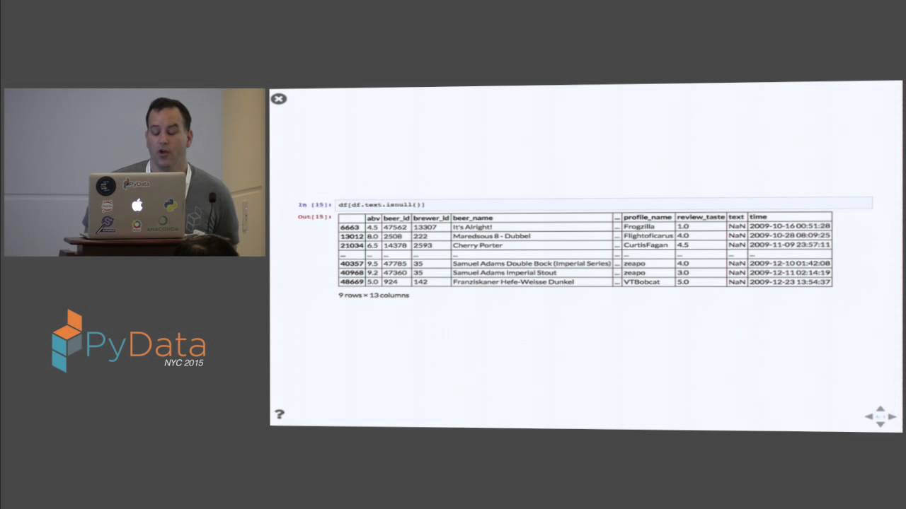 Jeff Reback: Performance Pandas (PyData NYC 2015)