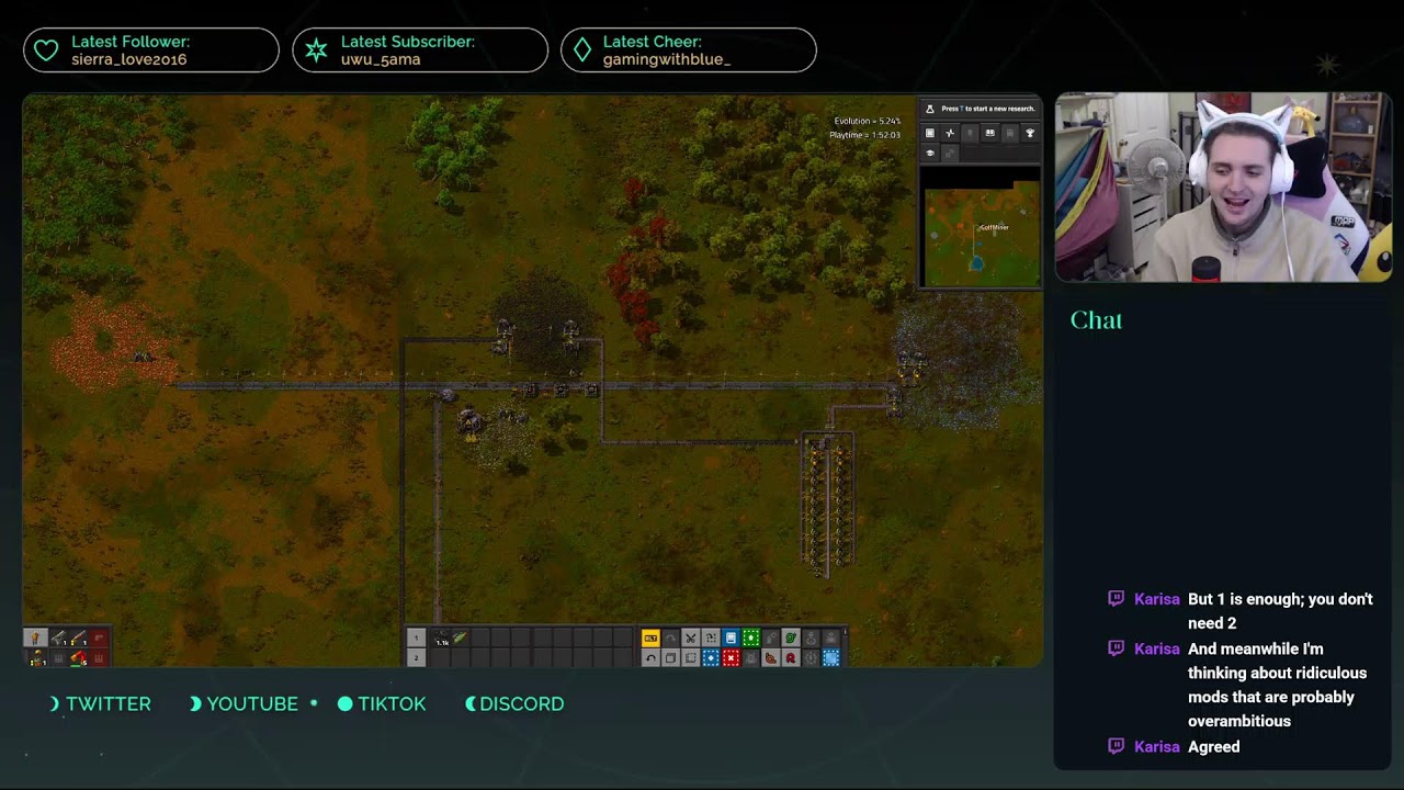 Degrading quality in Factorio Space age!