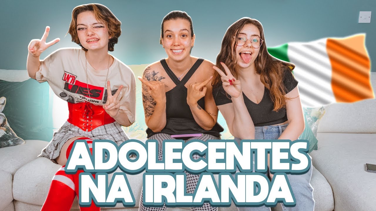 COMO É SER ADOLESCENTE NA IRLANDA? | Diferenças na escola do Brasil e da Irlanda | Maria Quer Viajar