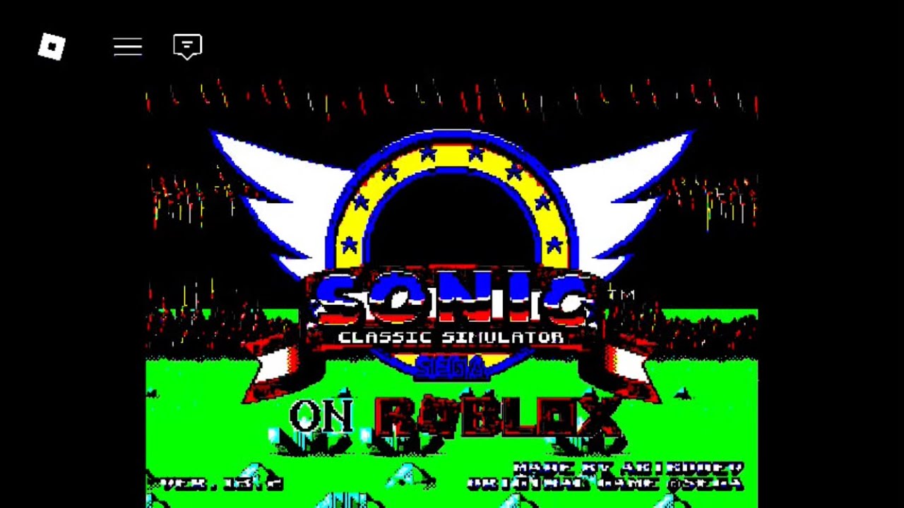 Weird classic sonic simulator bug(?)
