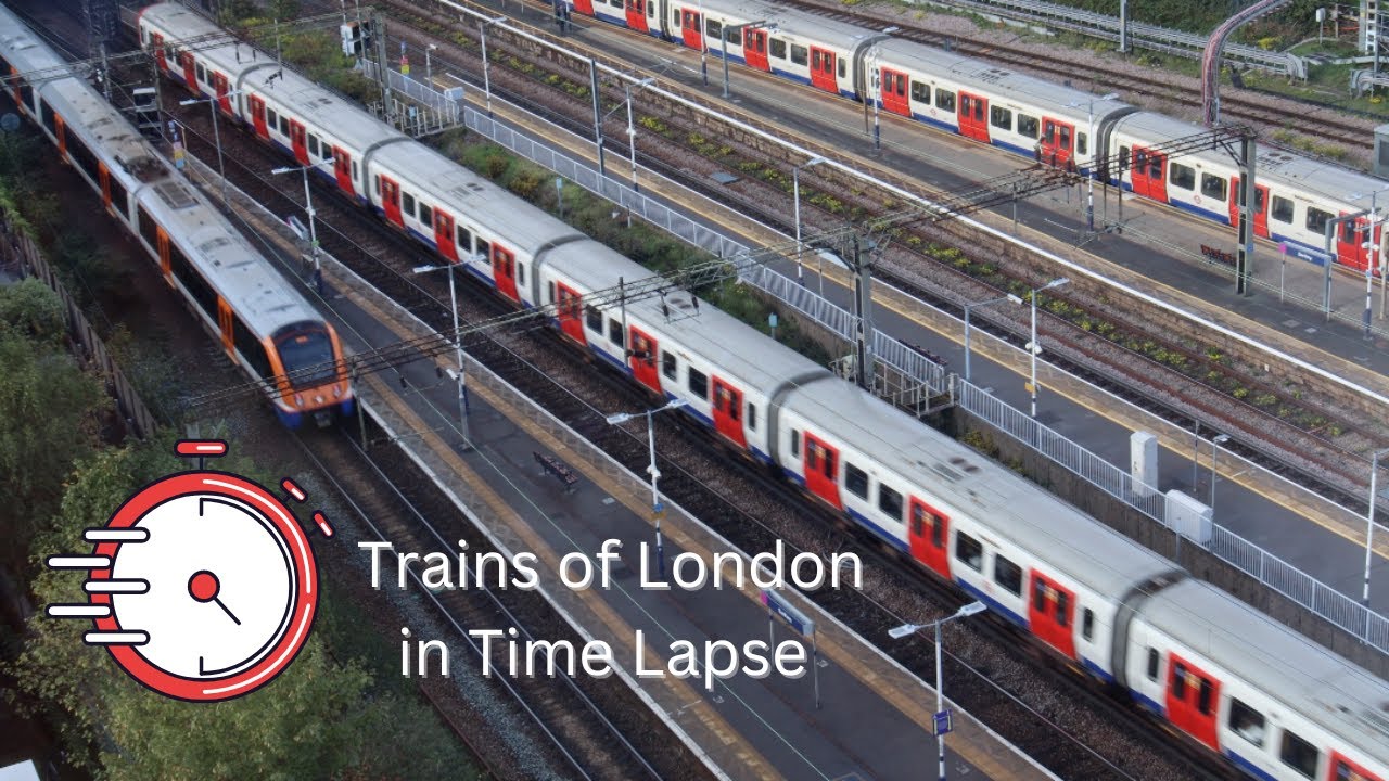 London Trains Time Lapse