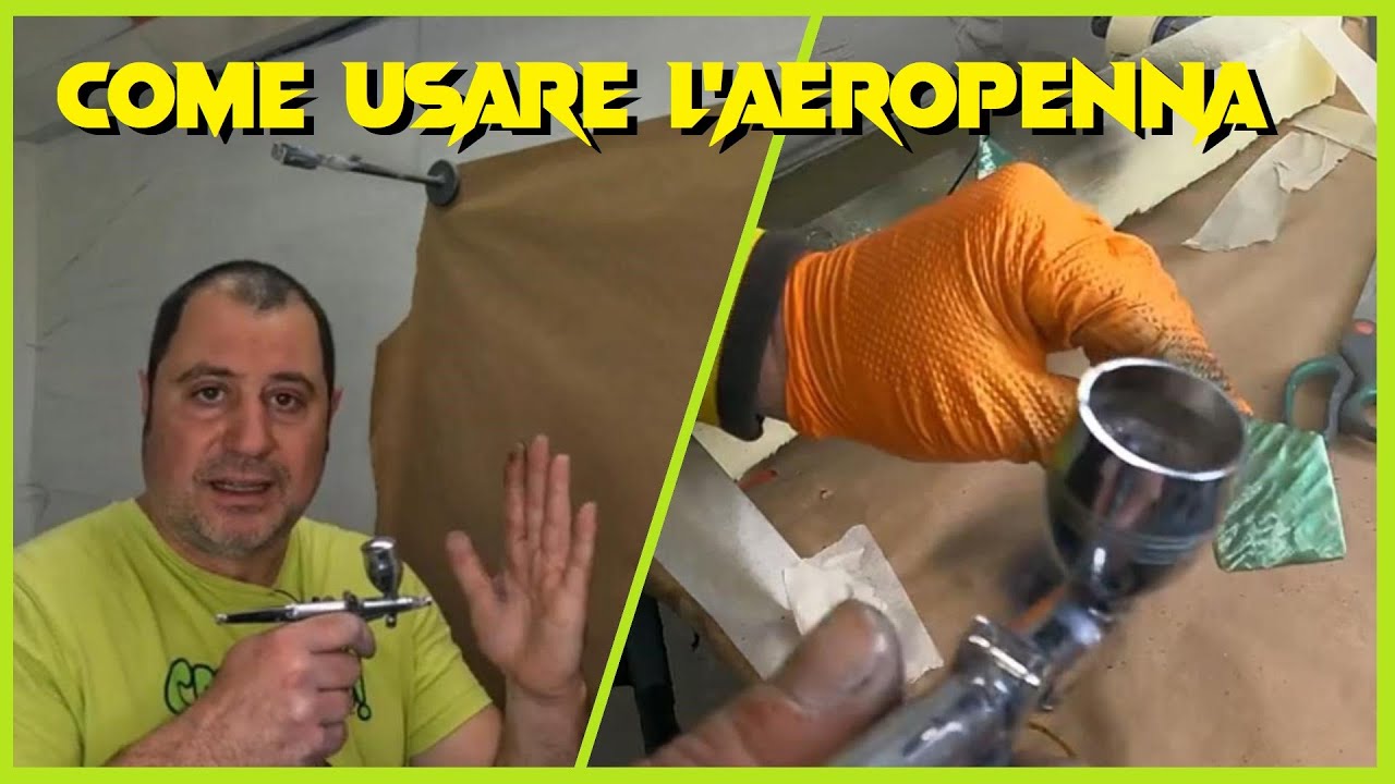 Guida Completa all'Uso dell'Aeropenna per Verniciatura