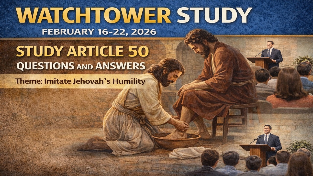 WATCHTOWER STUDY FEBRUARY 16-22, 2026 QUESTIONS AND ANSWERS